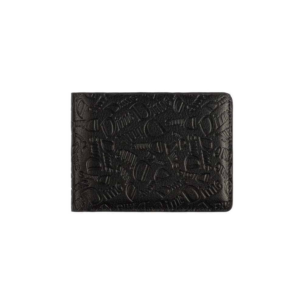 DIME HAHA LEATHER WALLET BLACK