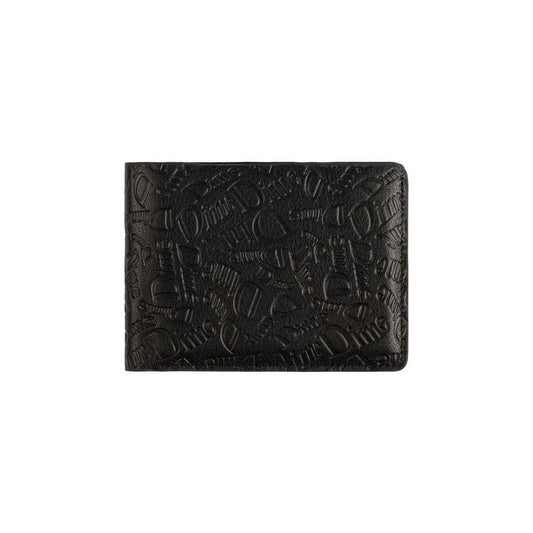 DIME HAHA LEATHER WALLET BLACK