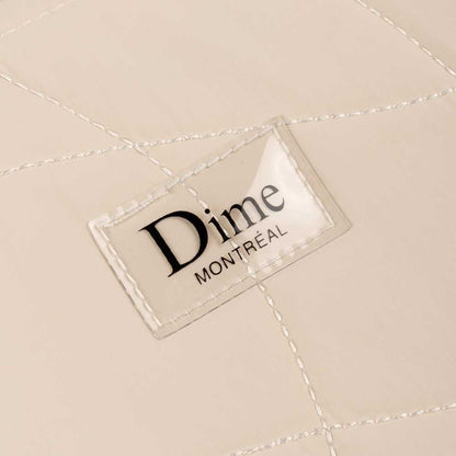 DIME QUILTED TOTE BAG CREAM