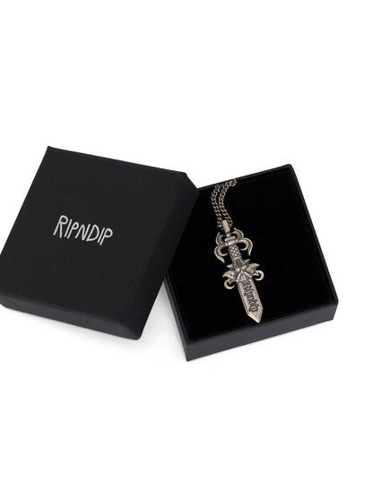 Nerm Dagger Necklace Silver