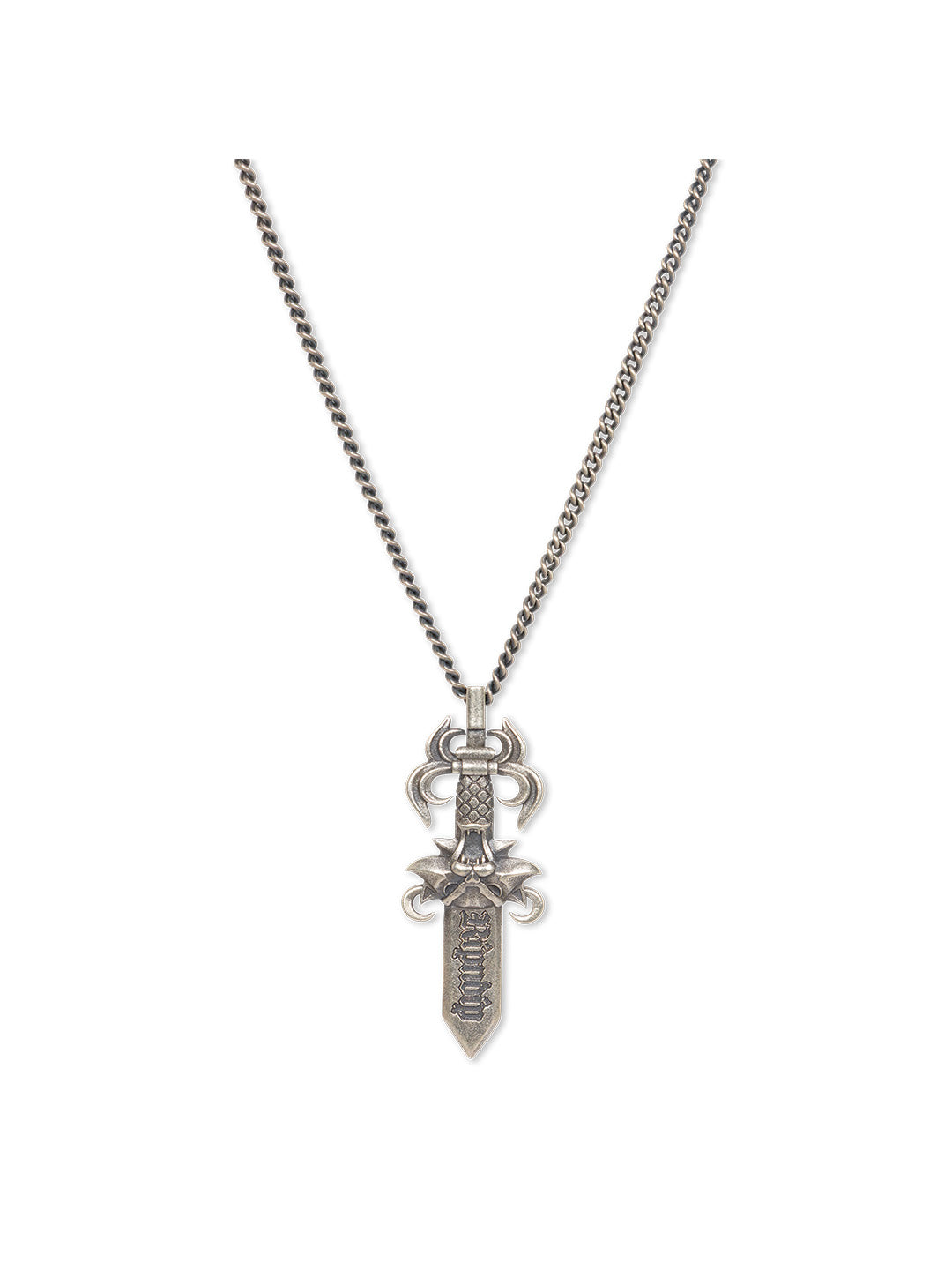 Nerm Dagger Necklace Silver