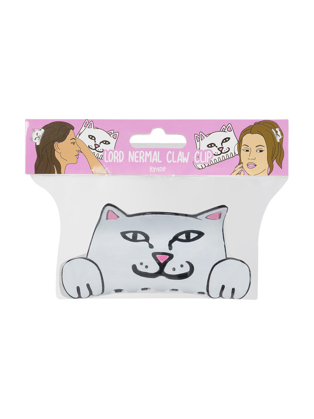 Lord Nermal Hair Clip White