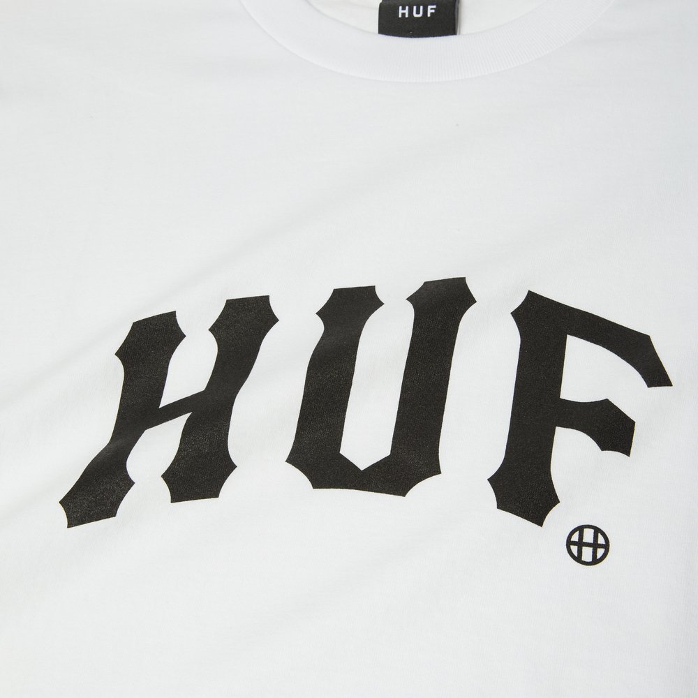 HUF ARCH TEE WHITE