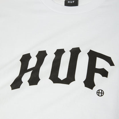 HUF ARCH TEE WHITE