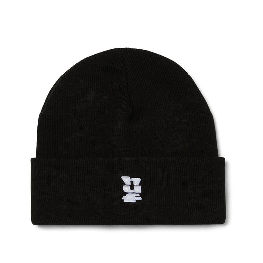 HUF MEGABLAST CUFF BEANIE BLACK