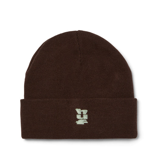HUF MEGABLAST CUFF BEANIE BROWN