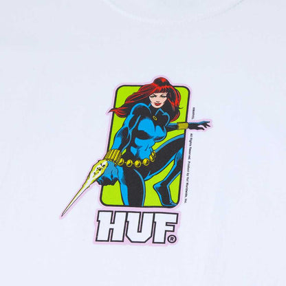 HUF X AVENGERS BLACK WIDOW TEE