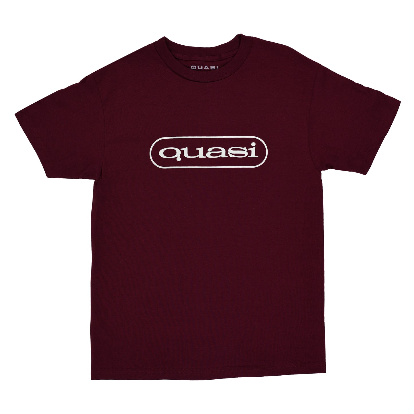 QUASI BOOMERANG TEE BURGUNDY