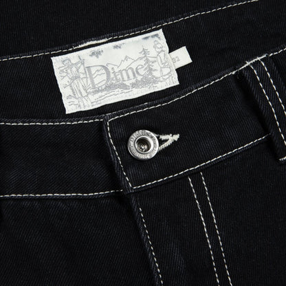 DIME CLASSIC BAGGY DENIM BLACK