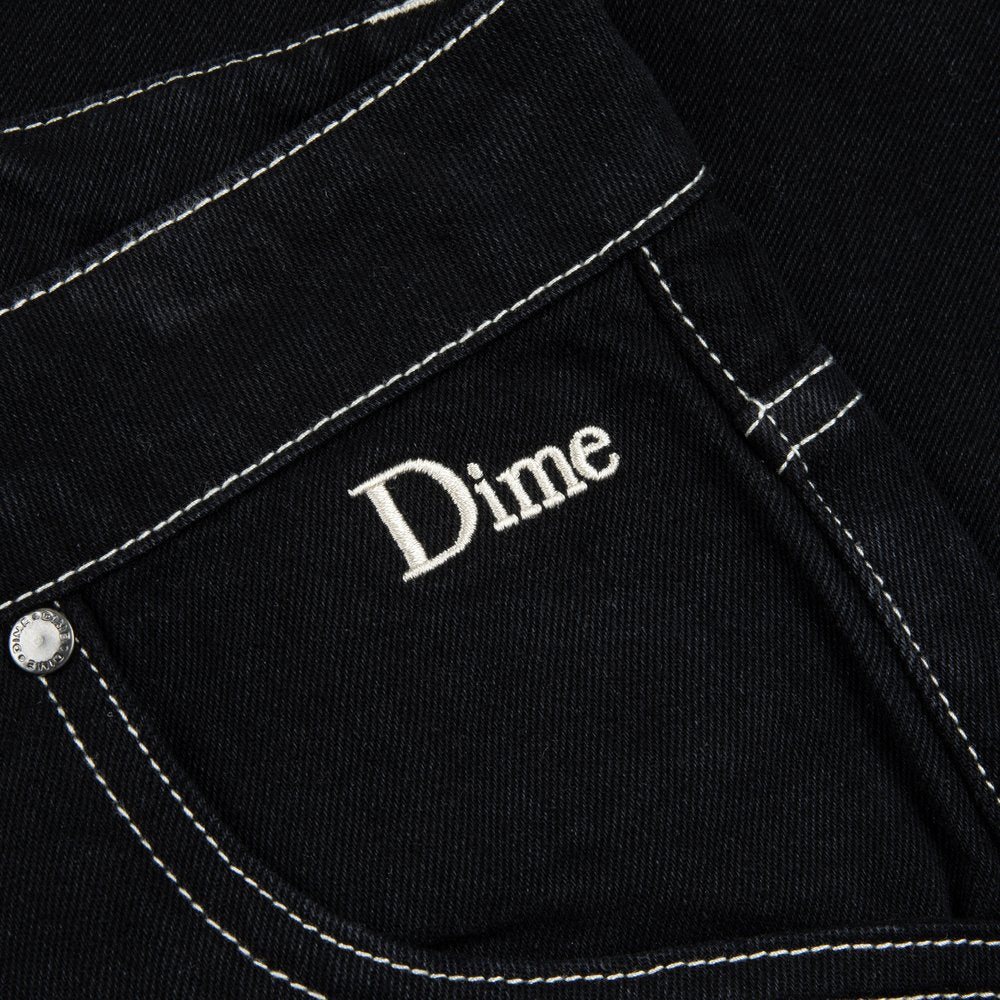 DIME CLASSIC BAGGY DENIM BLACK