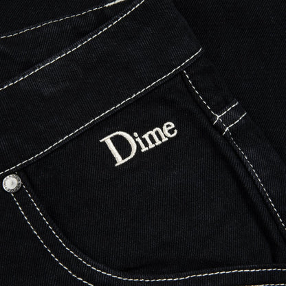 DIME CLASSIC BAGGY DENIM BLACK