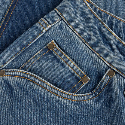 DIME BAGGY DENIM PANTS BLUE