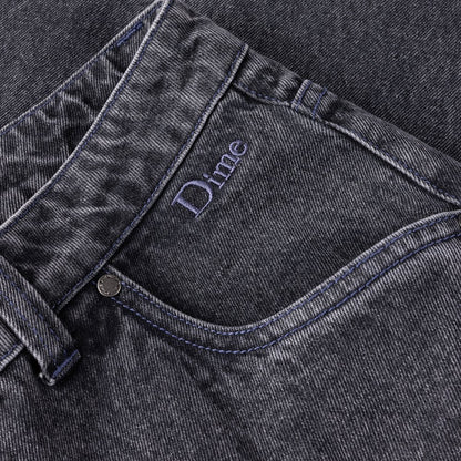 DIME CLASSIC BAGGY DENIM PANTS BLACK