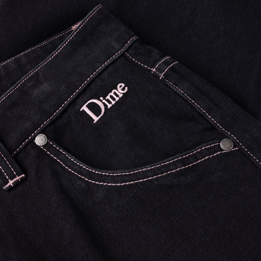 DIME CLASSIC RELAXED DENIM PANT BLACK