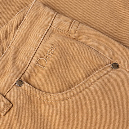 DIME CLASSIC RELAXED DENIM PANT CARAMEL