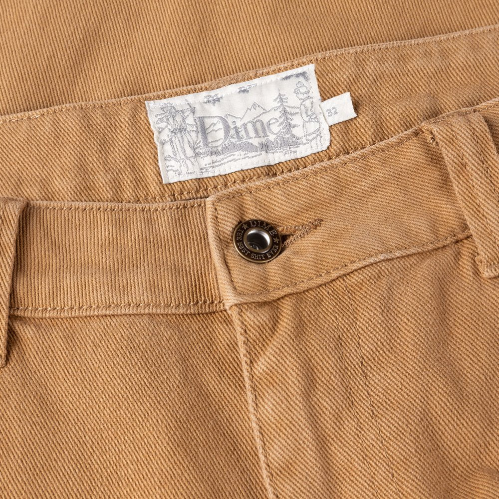 DIME CLASSIC RELAXED DENIM PANT CARAMEL