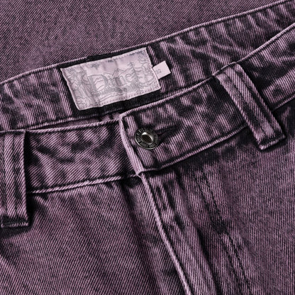 DIME CLASSIC RELAXED DENIM PANT PURPLE