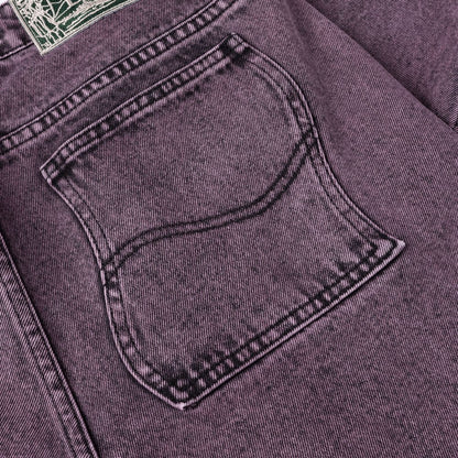 DIME CLASSIC RELAXED DENIM PANT PURPLE