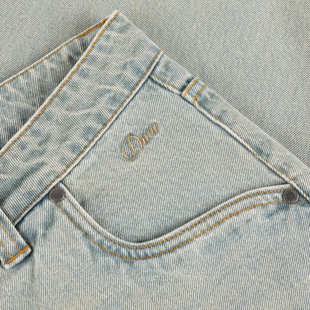 Baggy Denim Pants Light Blue