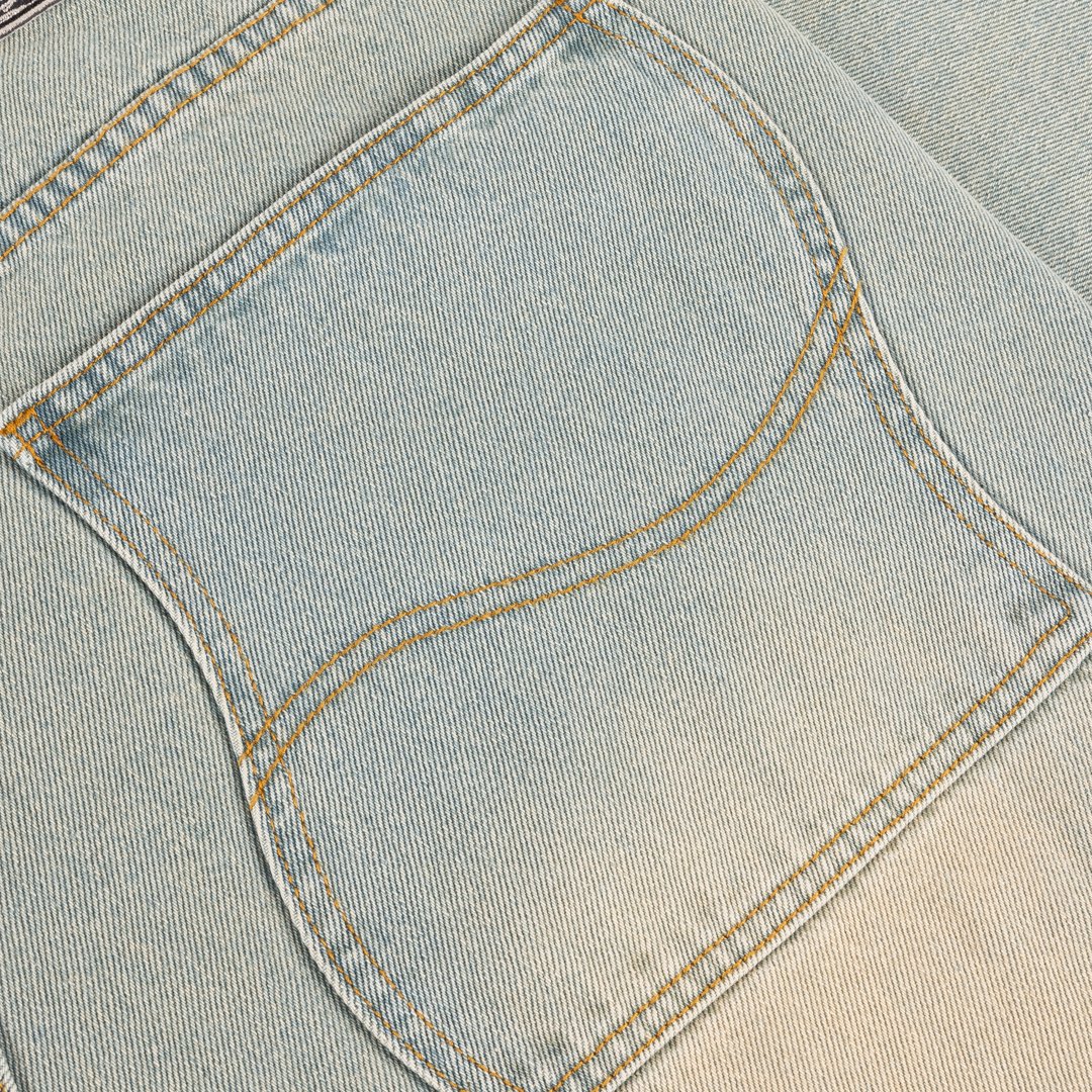 Baggy Denim Pants Light Blue