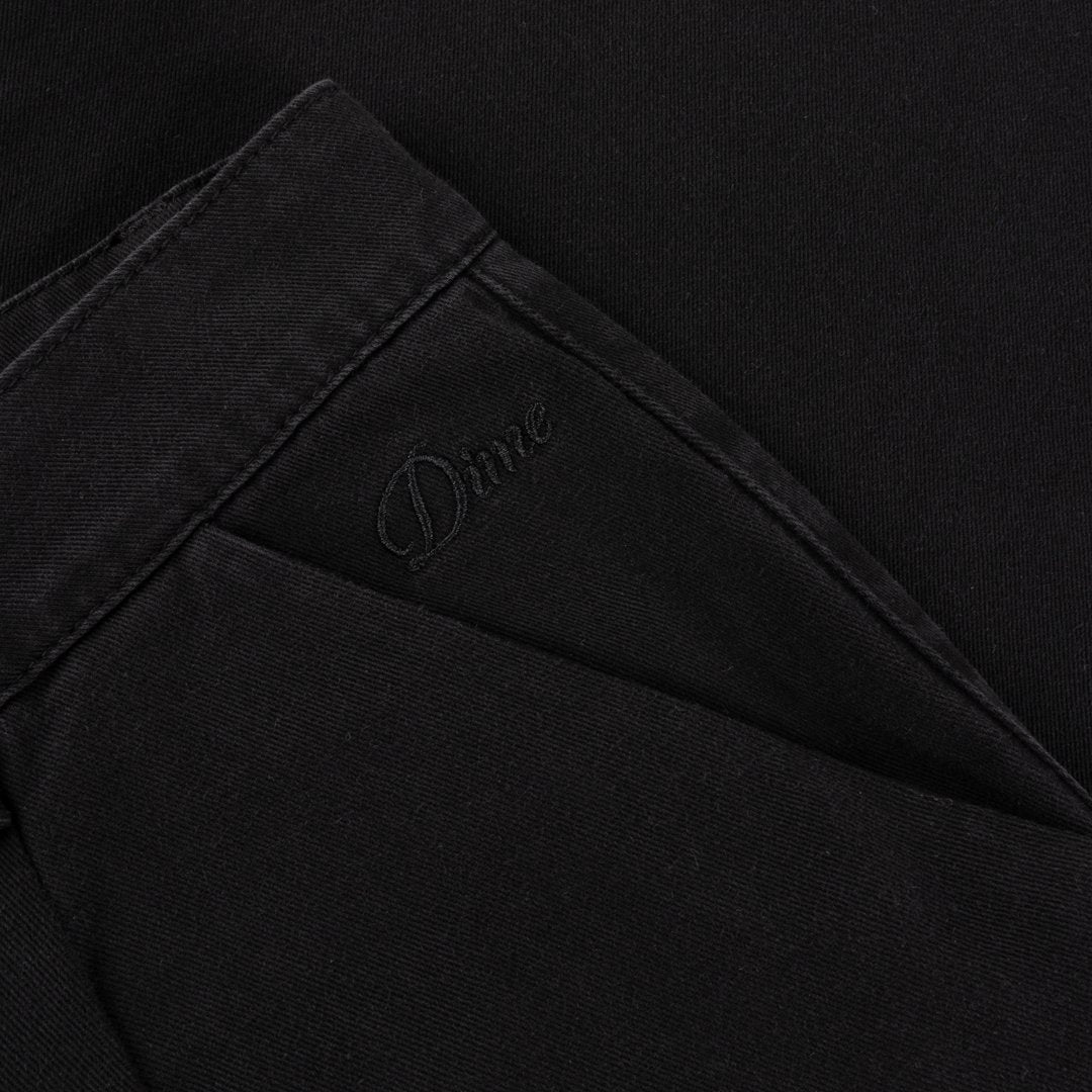 Baggy Chino Pants Black