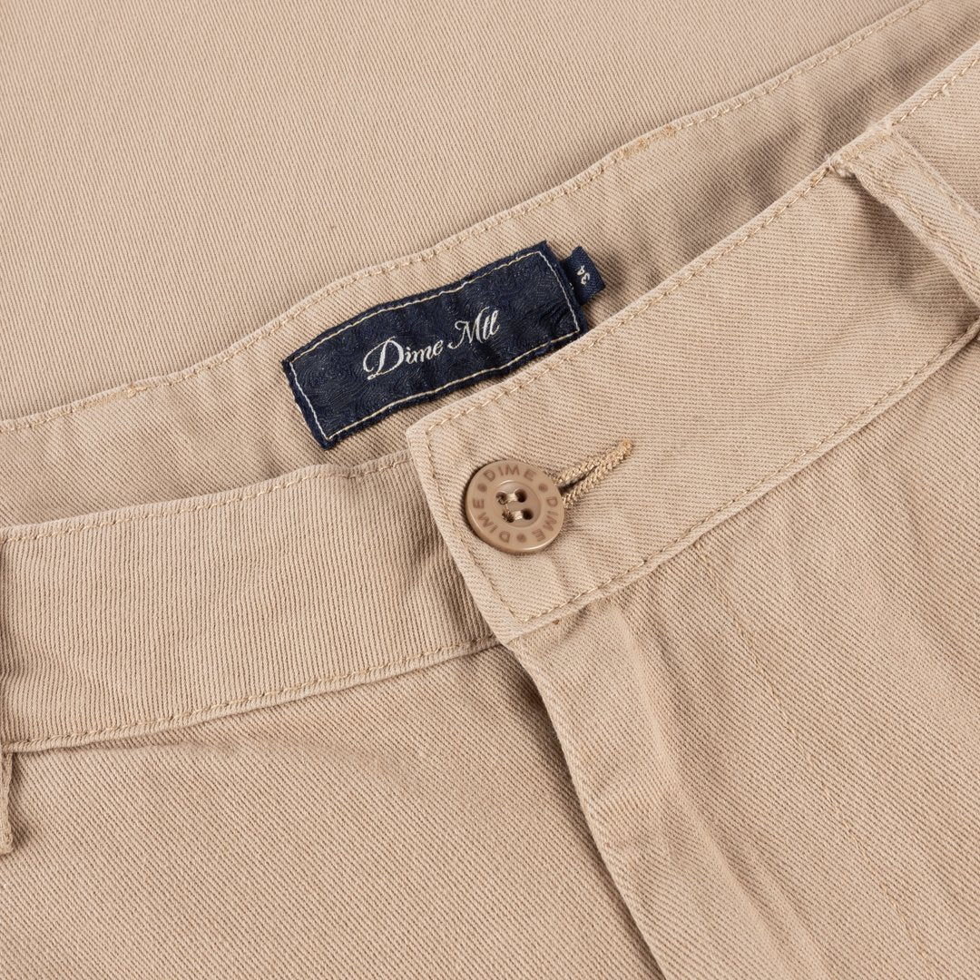 Baggy Chino Pants Khaki
