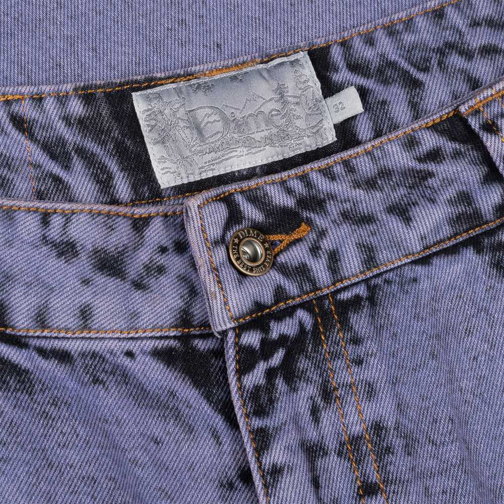 DIME CLASSIC RELAXED DENIM PANT PURPLE