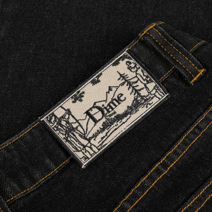 DIME CLASSIC RELAXED DENIM PANT BLACK