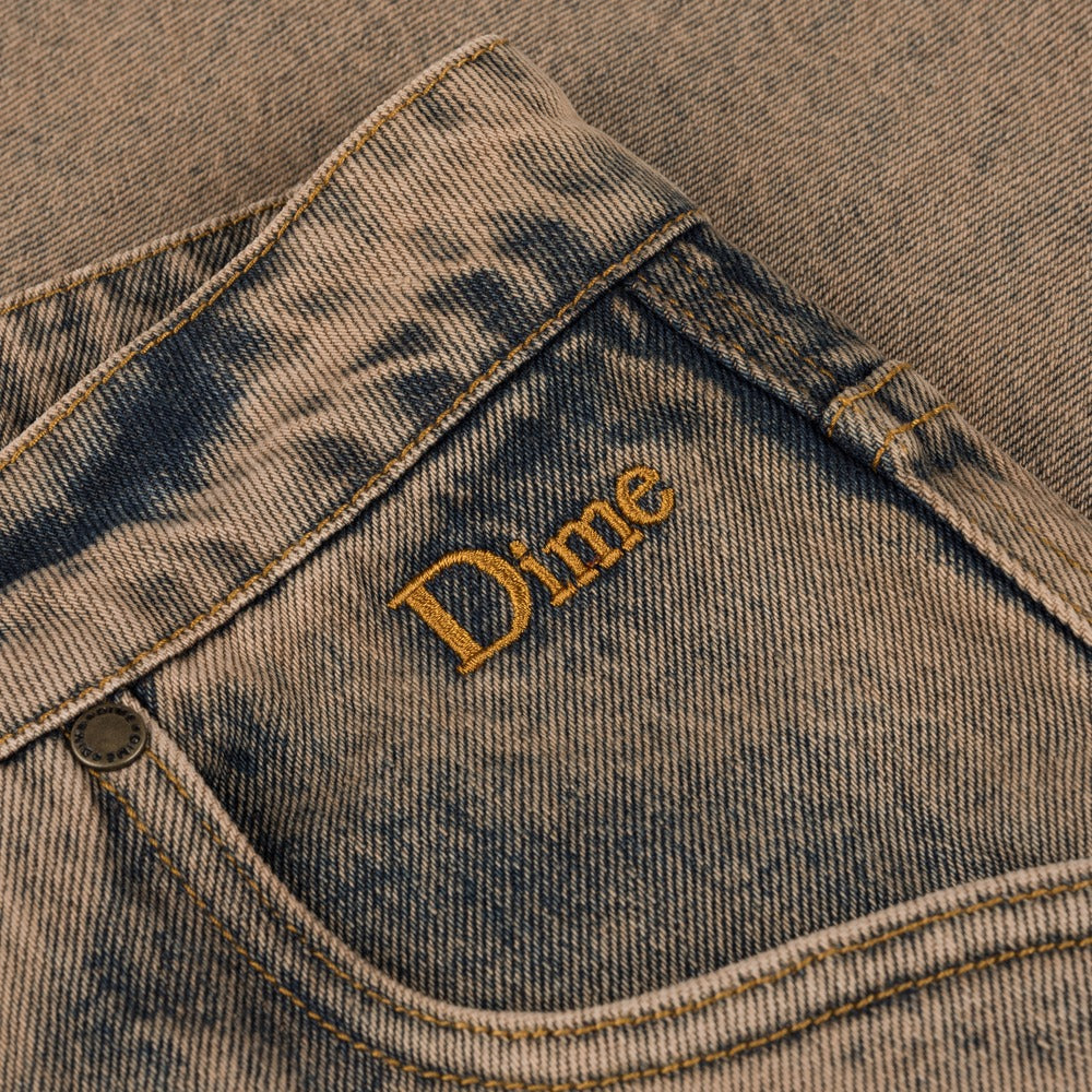 DIME CLASSIC BAGGY DENIM PANT BROWN