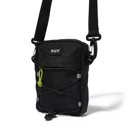 HUF BOWERY SIDE BAG BLACK