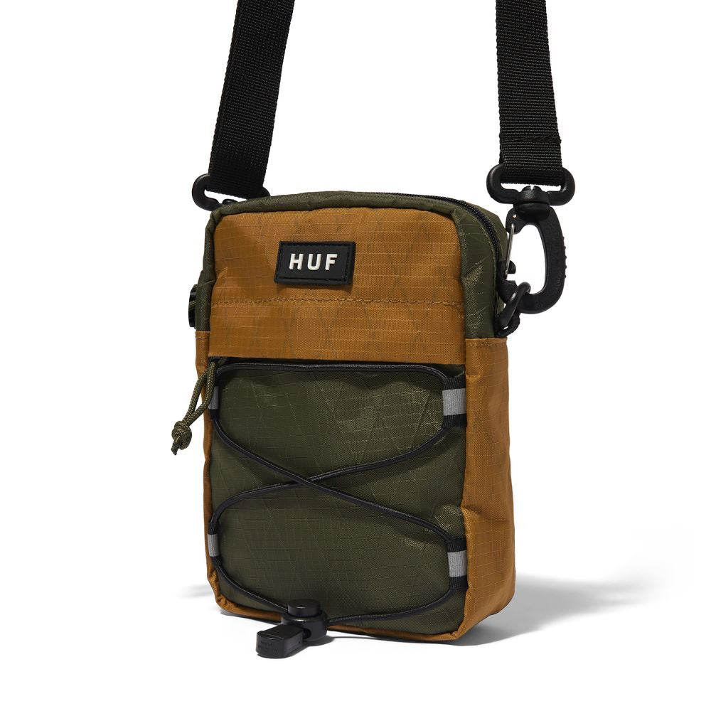 HUF BOWERY SIDE BAG OLIVE