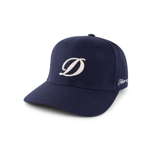 DIME CURSIVE D FULL FIT CAP NAVY