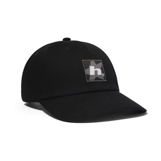 HUF STAR BOX LOGO 6 PANEL CV BLACK