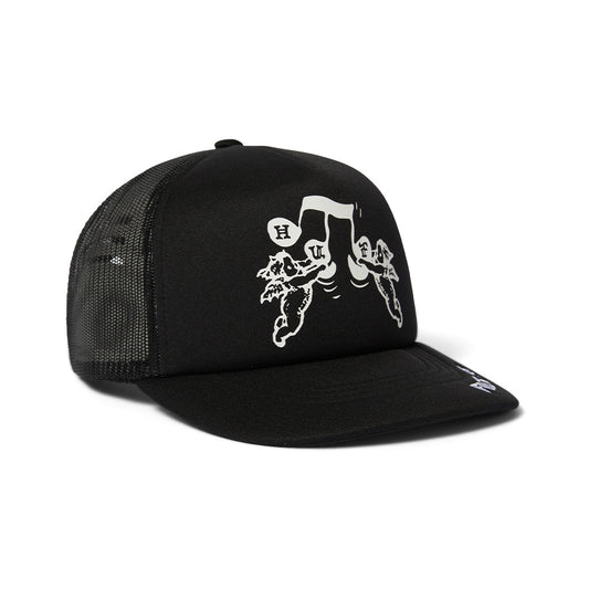 HUF SONG TRUCKER HAT BLACK