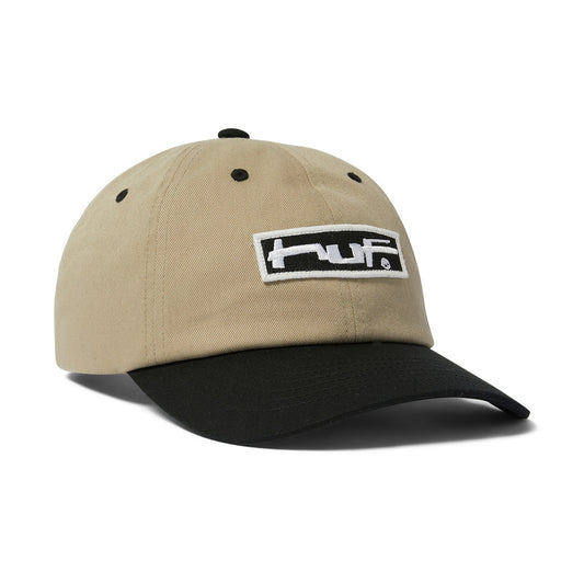 HUF STRETCH LOGO 6 PANEL KHAKI