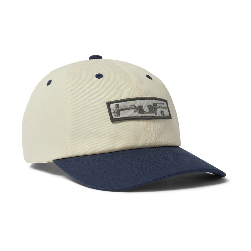 HUF STRETCH LOGO 6 PANEL CREAM