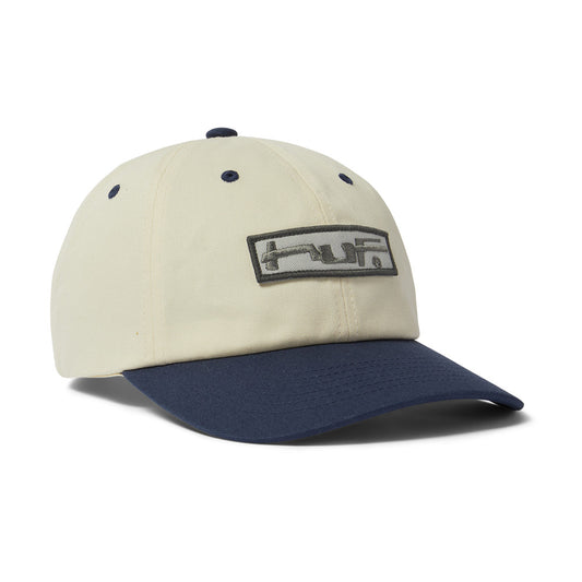 HUF STRETCH LOGO 6 PANEL CREAM