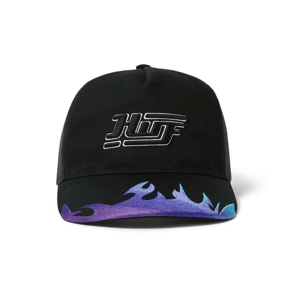 HUF EXHAUST TRUCKER BLACK