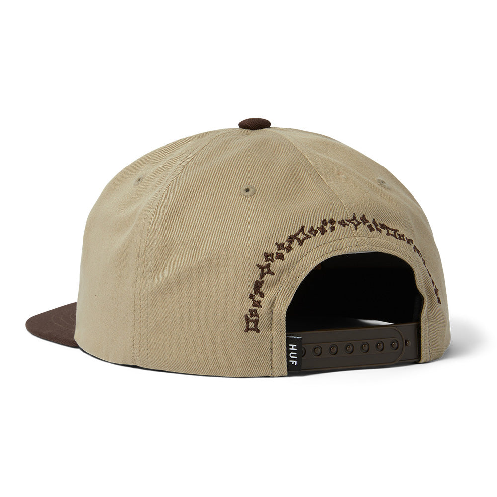 HUF DAZED SNAPBACK BROWN