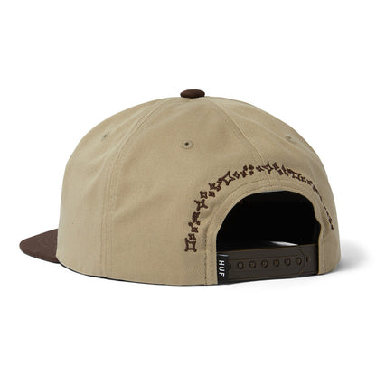 HUF DAZED SNAPBACK BROWN
