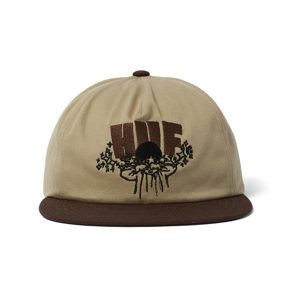 HUF DAZED SNAPBACK BROWN