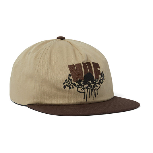 HUF DAZED SNAPBACK BROWN