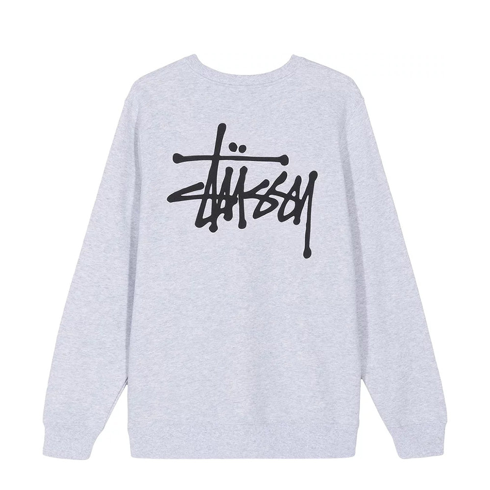 Basic Stussy Crew Grey