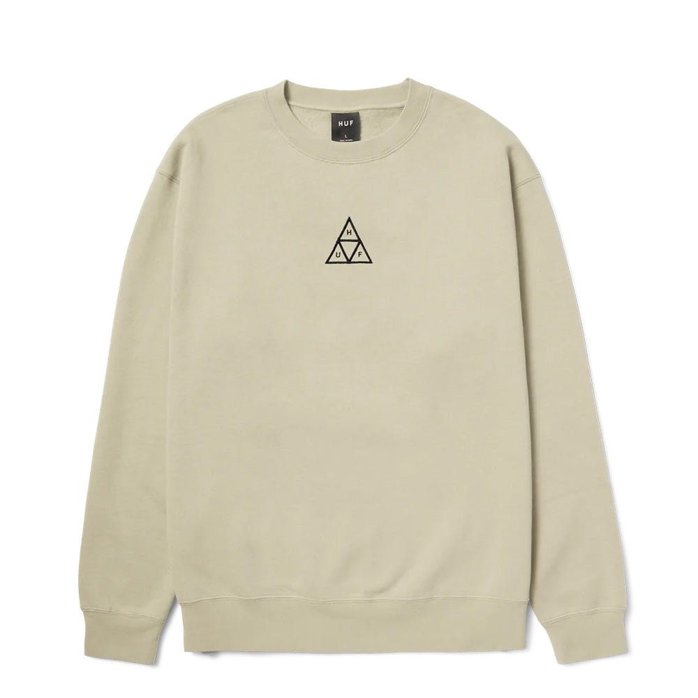 HUF SET TT CREWNECK CREAM
