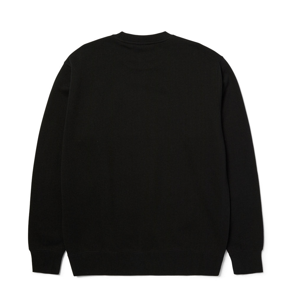 HUF DAZED CREWNECK BLACK