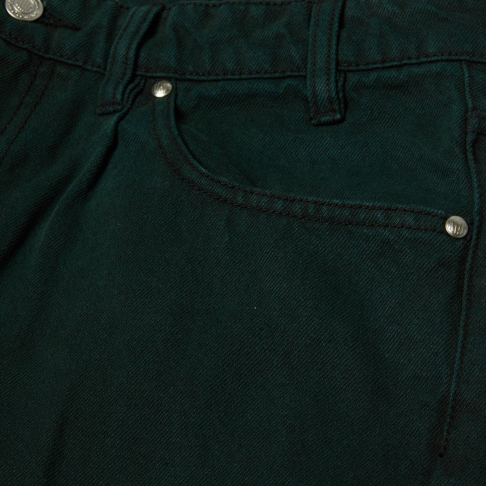 HUF CROMER WASHED PANT DARK GREEN