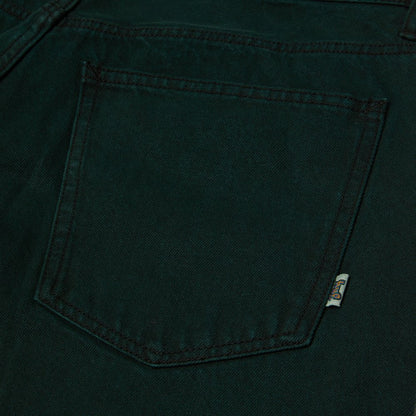 HUF CROMER WASHED PANT DARK GREEN