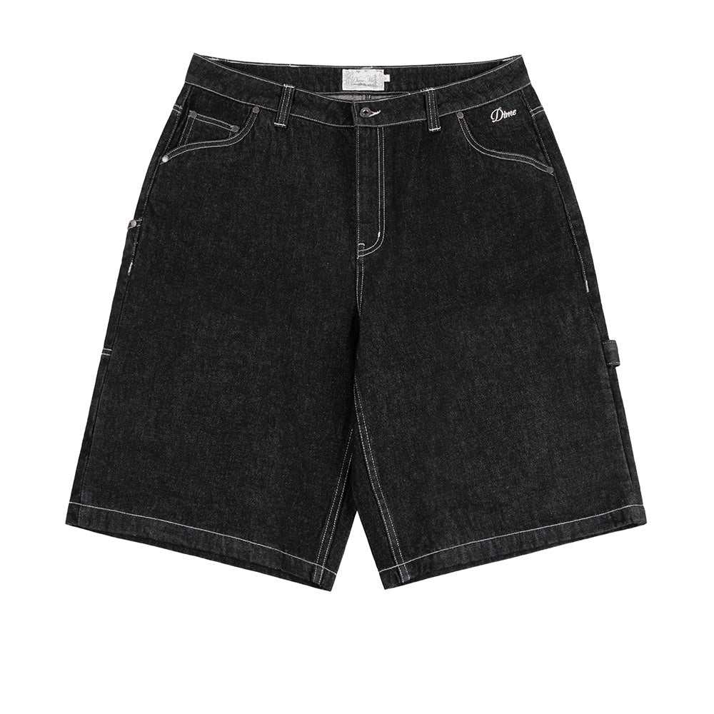 DIME CLASSIC DENIM SHORTS BLACK