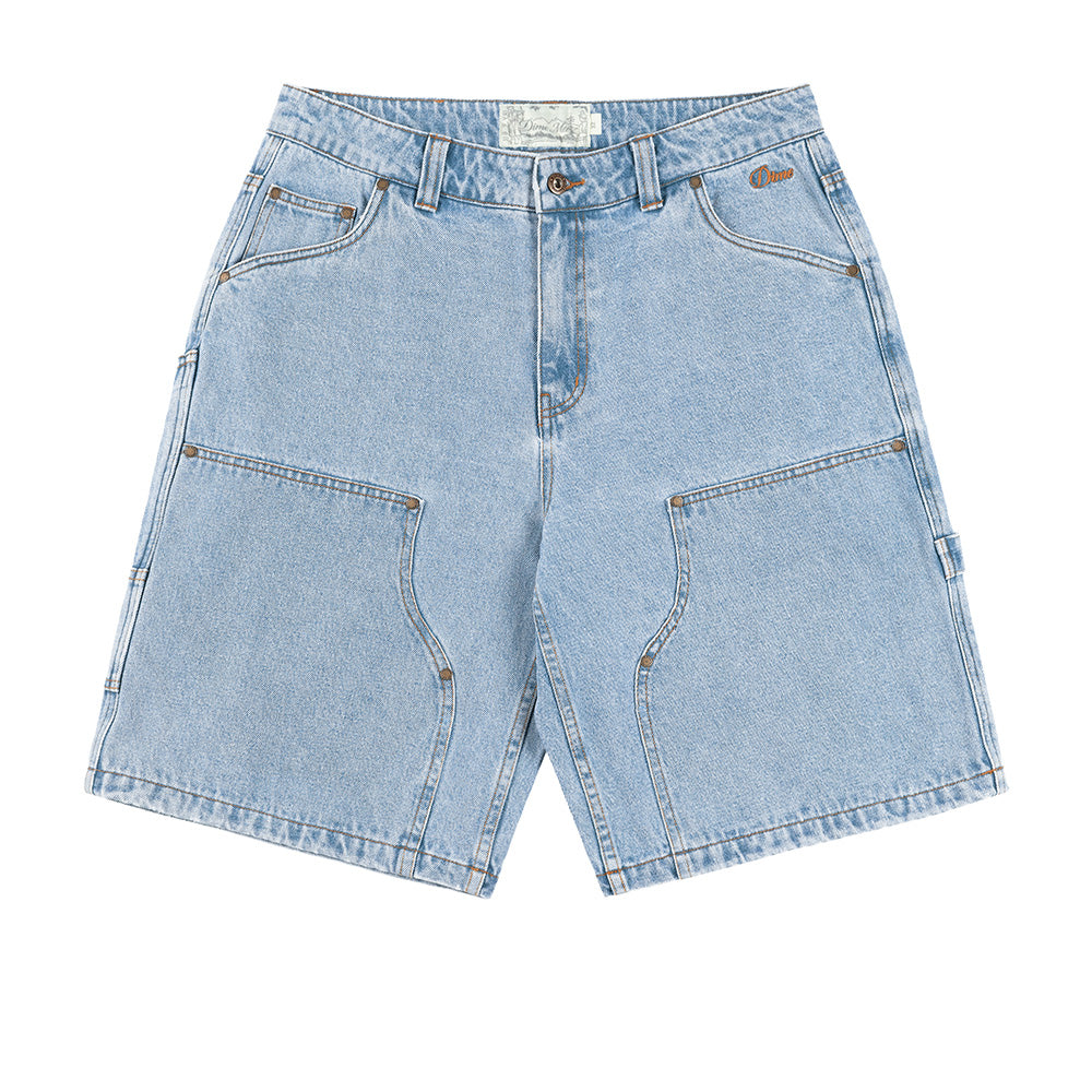 DIME CARPENTER DENIM SHORTS LIGHT BLUE