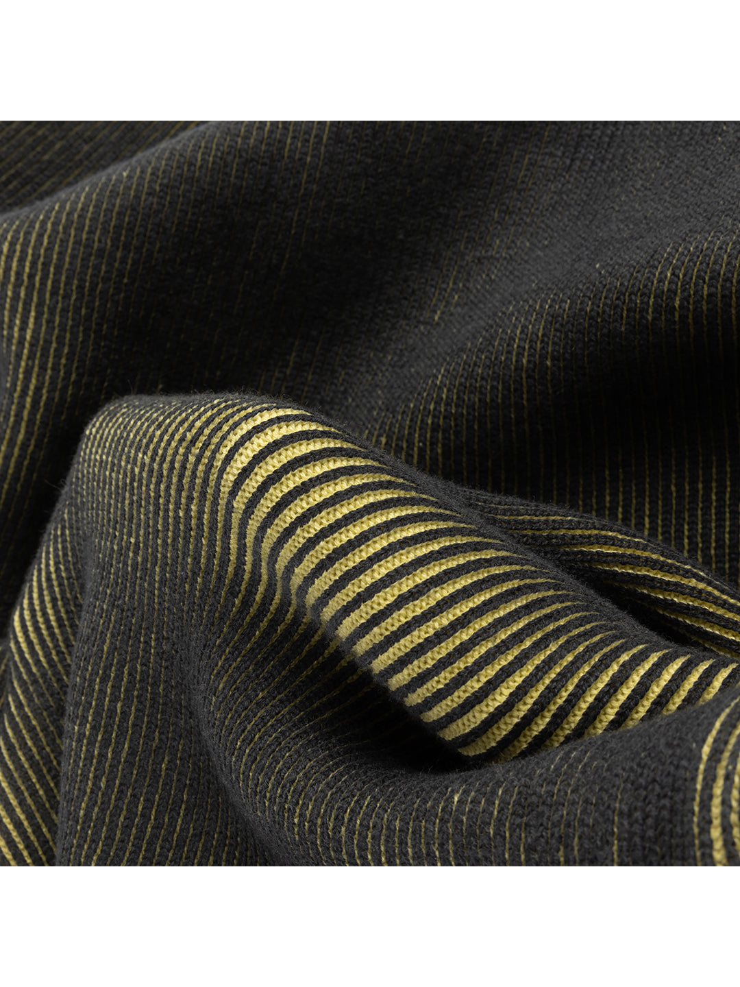Printed Rib Sweater Black